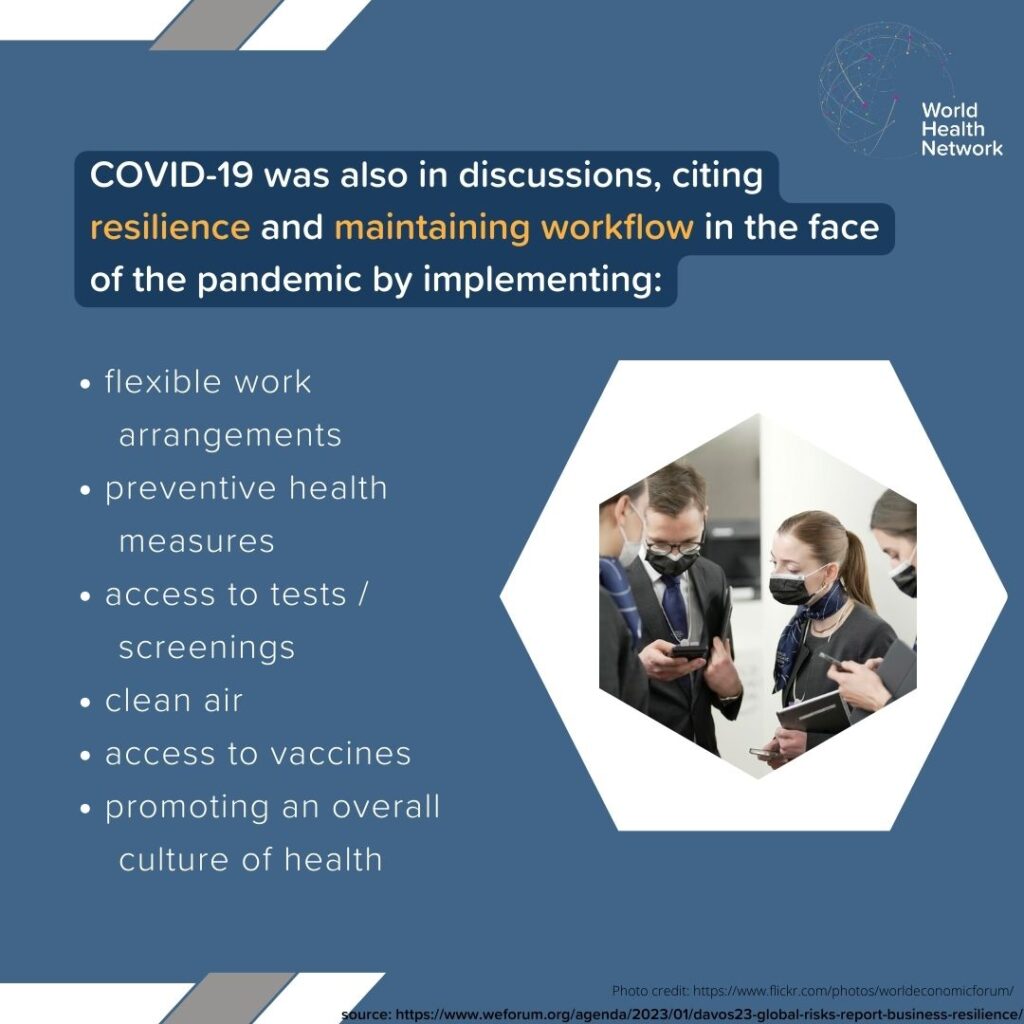 COVID-19 is still discussed by business and political leaders from across the globe. 