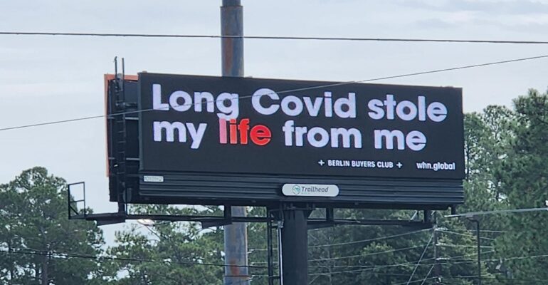 Long Covid Billboard