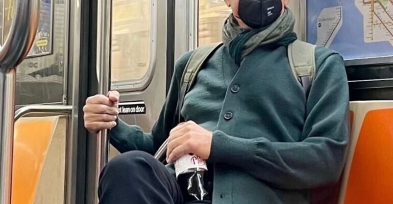 “You’ve Got a Friend in Me!” Tom Hanks Shows Subway Riders How to Protect Their Health