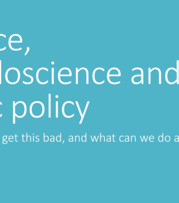 Science, Pseudoscience and Public Policy