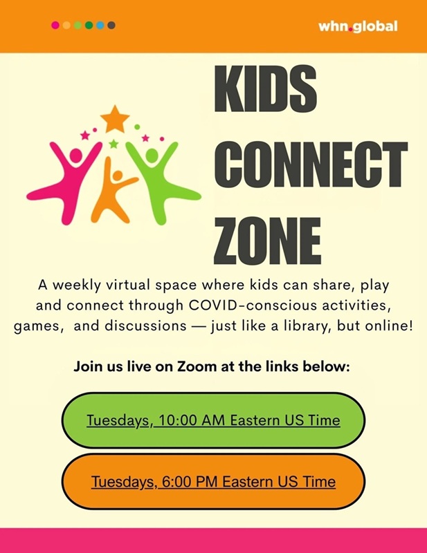 Kids Zone times